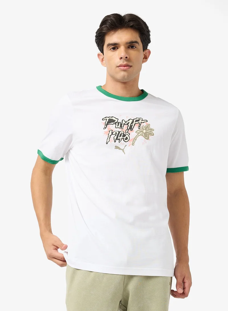 PUMA Future Graphic Ringer T-Shirt